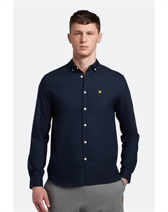 Оксфордская рубашка больших размеров, синий Lyle & scott