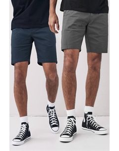 Эластичные шорты-чиносы, синий Next