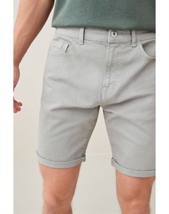 Джинсовые шорты стрейч, серый Next
