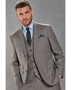 Пиджак в клетку Signature British Fabric Next