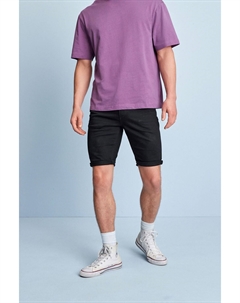 Джинсовые шорты стрейч, черный Next