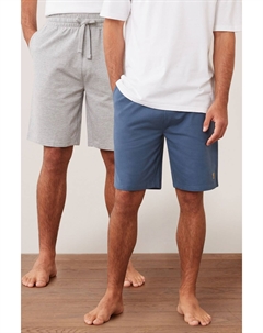 Комплект из 2 легких шорт, синий Next