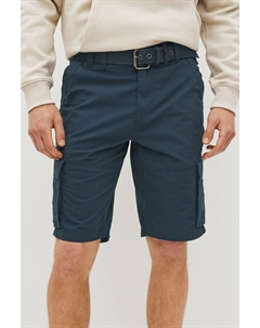 Шорты-карго с поясом, синий Next