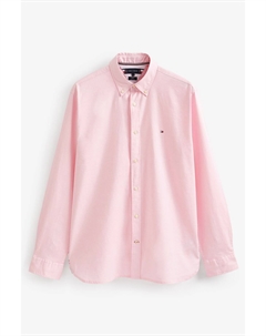 Розовая оксфордская рубашка Flex, розовый Tommy hilfiger