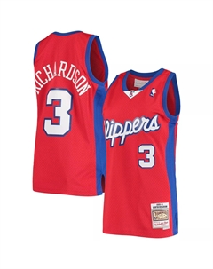 Мужская майка Quentin Richardson Red LA Clippers 2000/01 Hardwood Classics Swingman — Statement Edition Mitchell and ness