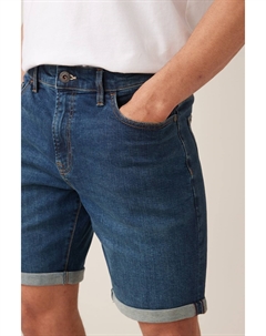 Джинсовые шорты стрейч, синий Next