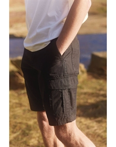 Хлопковые шорты карго, черный Next