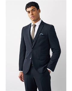 Эластичный пиджак Motion Flex, синий Next