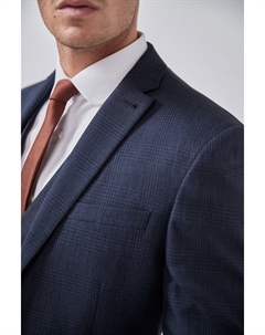 Пиджак в клетку, синий Next