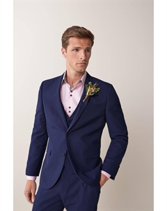 Пиджак застегивается на две пуговицы, синий Next