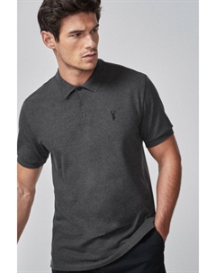 Рубашка-поло из пике, серый Next