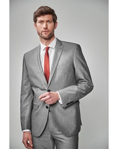 Пиджак застегивается на две пуговицы, серый Next