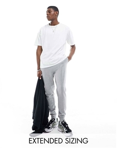 Серые джоггеры скинни DESIGN Asos