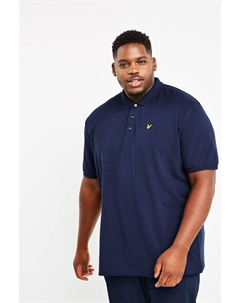 Рубашка поло больших размеров, синий Lyle & scott