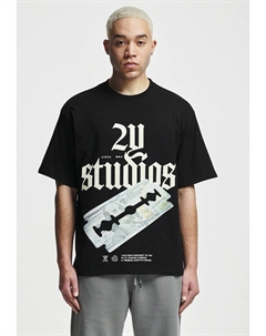 Футболка с принтом RAZOR, черный 2y studios