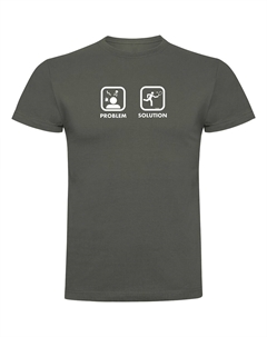 Футболка Problem Solution Smash, зеленый Kruskis