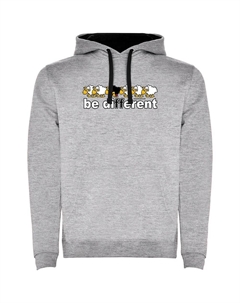 Худи Be Different Train Two-Colour, серый Kruskis