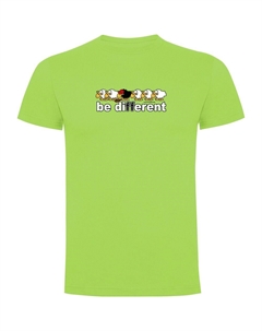 Футболка Be Different Tennis, зеленый Kruskis