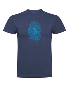 Футболка Tennis Fingerprint, синий Kruskis