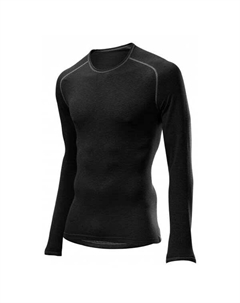 Кофта мужская Transtex Warm Black однотонная, черный Loeffler