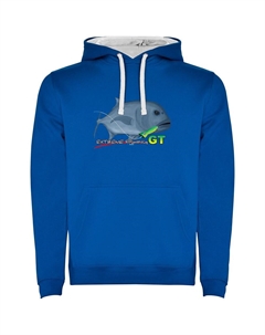 Худи GT Extreme Fishing Two-Colour, синий Kruskis