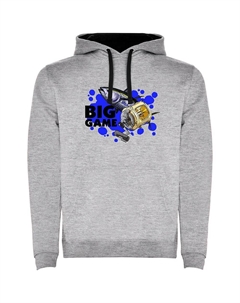 Худи Big Game Two-Colour, серый Kruskis