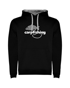 Худи Carpfishing Two-Colour, черный Kruskis