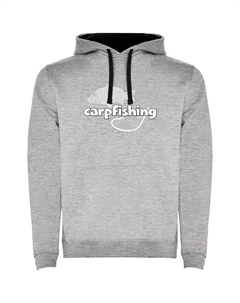 Худи Carpfishing Two-Colour, серый Kruskis