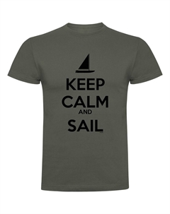 Футболка Keep Calm And Sail, зеленый Kruskis