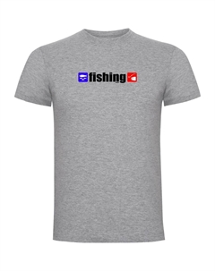 Футболка Fishing, серый Kruskis