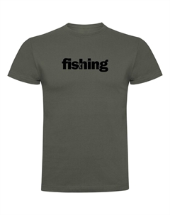 Футболка Word Fishing, зеленый Kruskis