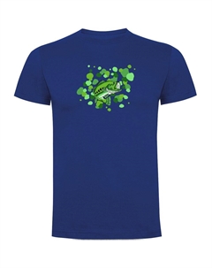 Футболка Bass Camu, синий Kruskis