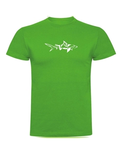 Футболка Shark Tribal, зеленый Kruskis