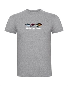 Футболка Fishing Fever, серый Kruskis
