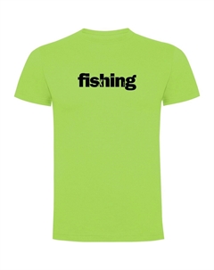 Футболка Word Fishing, зеленый Kruskis