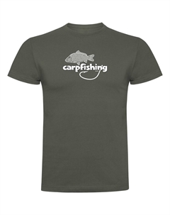 Футболка Carpfishing, зеленый Kruskis