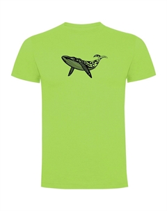 Футболка Whale Tribal, зеленый Kruskis