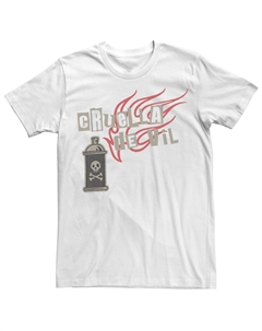 Мужская футболка с логотипом Disney Cruella De Vil в виде аэрозольной краски Licensed character