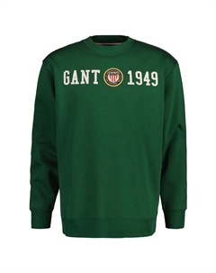 Толстовка Crest, зеленый Gant