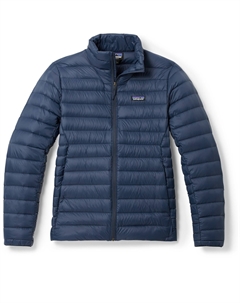 Пуховой свитер – мужской, синий Patagonia