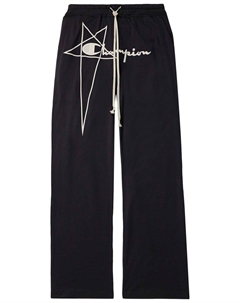 Джоггеры x Champion Dietrich Drawstring Joggers 'Black', черный Rick owens