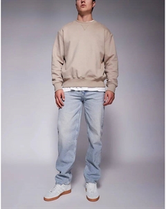 Прямые джинсы светло-голубого цвета Asos design