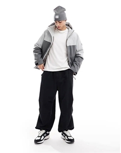 Ветровка с цветными блоками серого цвета Jack & jones