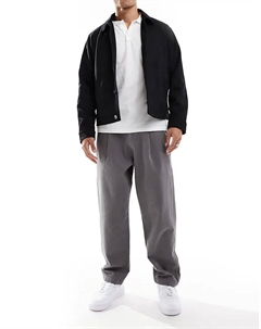 Брюки-чинос с воздушными шарами серого цвета Asos design