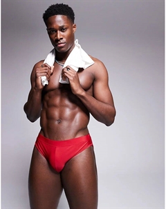 Плавки красные Asos design