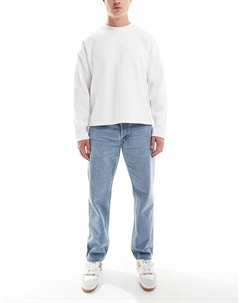 Джинсы прямого кроя светло-голубого цвета Only & sons