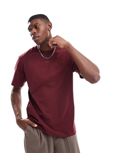 Футболка dapolino бордового цвета Hugo red