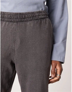 Прямые джоггеры серого цвета Asos design