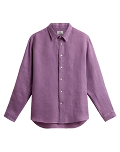 Льняная рубашка, фиолетовый Woolrich