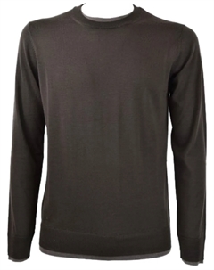 Шерстяной свитер Паоло Пекора, коричневый Paolo pecora